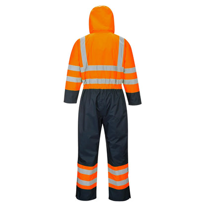 Portwest Hi-Vis Contrast Winter Coverall S485