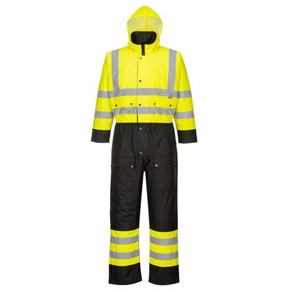 Portwest Hi-Vis Contrast Winter Coverall S485