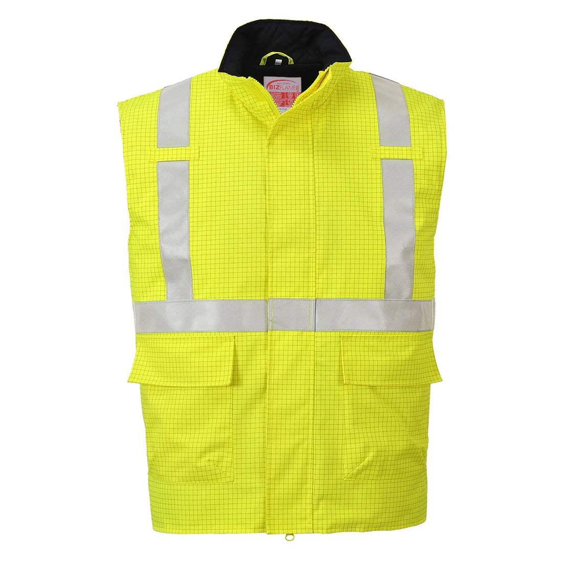 Portwest Bizflame Rain Hi-Vis Antistatic  FR Bodywarmer S776