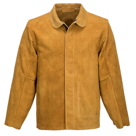 Portwest FR Leather Welding Jacket SW34