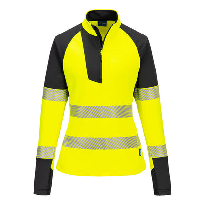 PW3 Hi-Vis Women's 1/4 Zip Sweatshirt T173