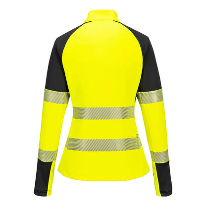 Portwest PW3 Hi-Vis Women's 1/4 Zip Sweatshirt T173