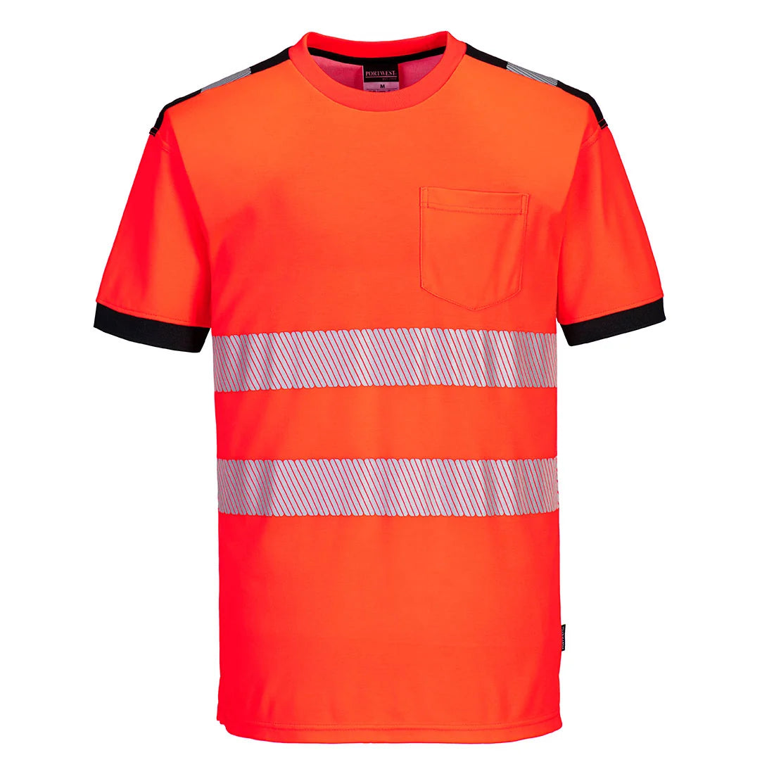 Portwest  PW3 Hi-Vis Cotton Comfort T-Shirt S/S  T181