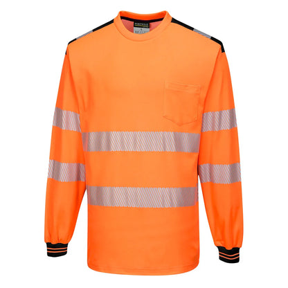 Portwest PW3 Hi-Vis Cotton Comfort T-Shirt L/ T185