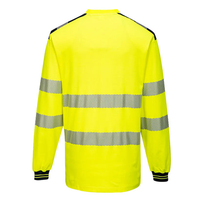 Portwest PW3 Hi-Vis Cotton Comfort T-Shirt L/ T185