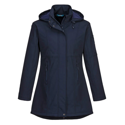 Portwest Carla Women's Hooded Softshell Jacket (3L) TK42