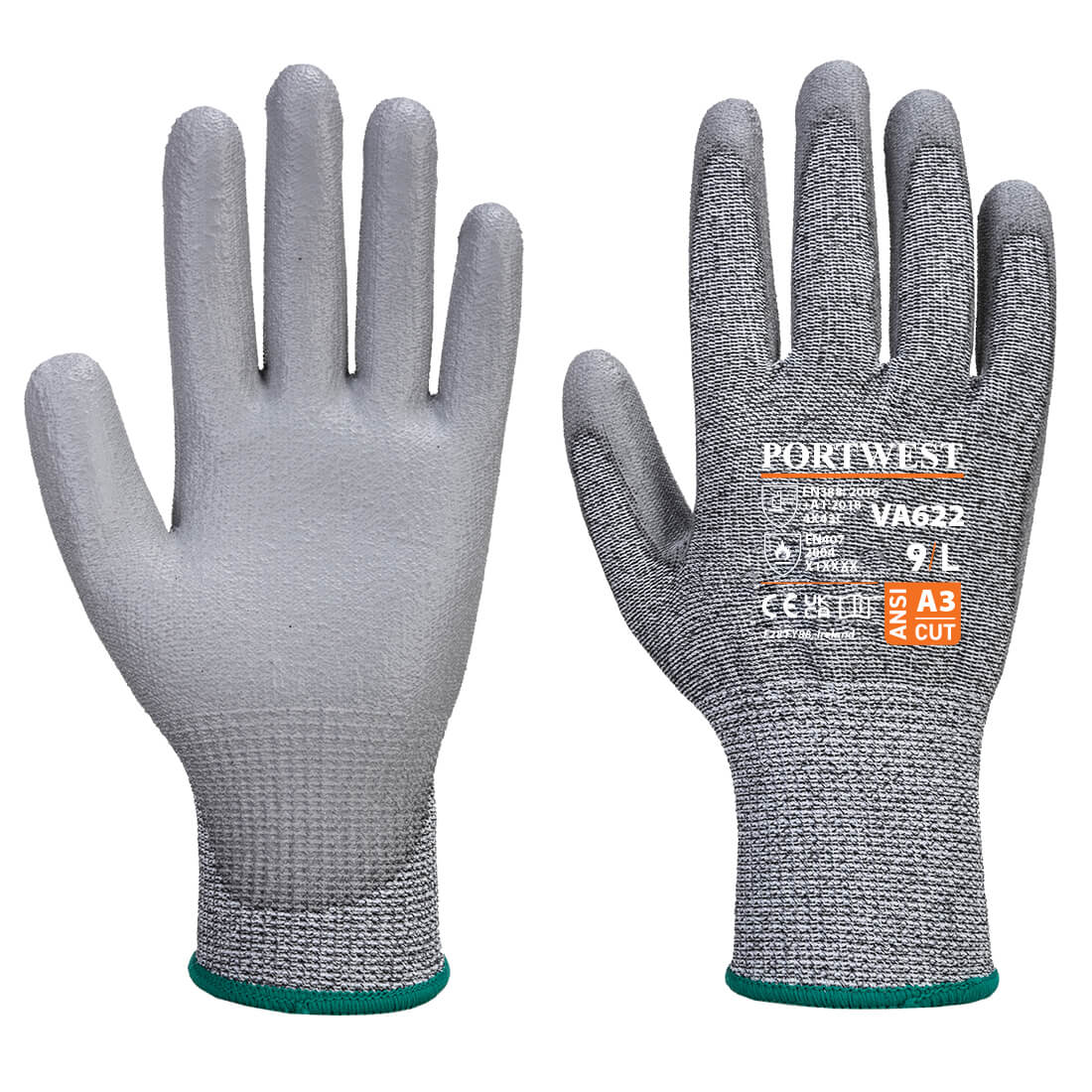 Portwest Vending MR Cut PU Palm Glove VA622