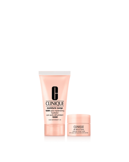 CLINIQUE MERRY MOISTURE MOISTURE SURGE GIFT SET 2PC (30ML MOISTURE SURGE HYDRATOR & 5ML ALL ABOUT EYES EYE CREAM)  GSCOSCLI086
