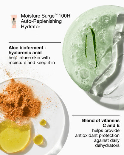 CLINIQUE MERRY MOISTURE MOISTURE SURGE GIFT SET 2PC (30ML MOISTURE SURGE HYDRATOR & 5ML ALL ABOUT EYES EYE CREAM)  GSCOSCLI086